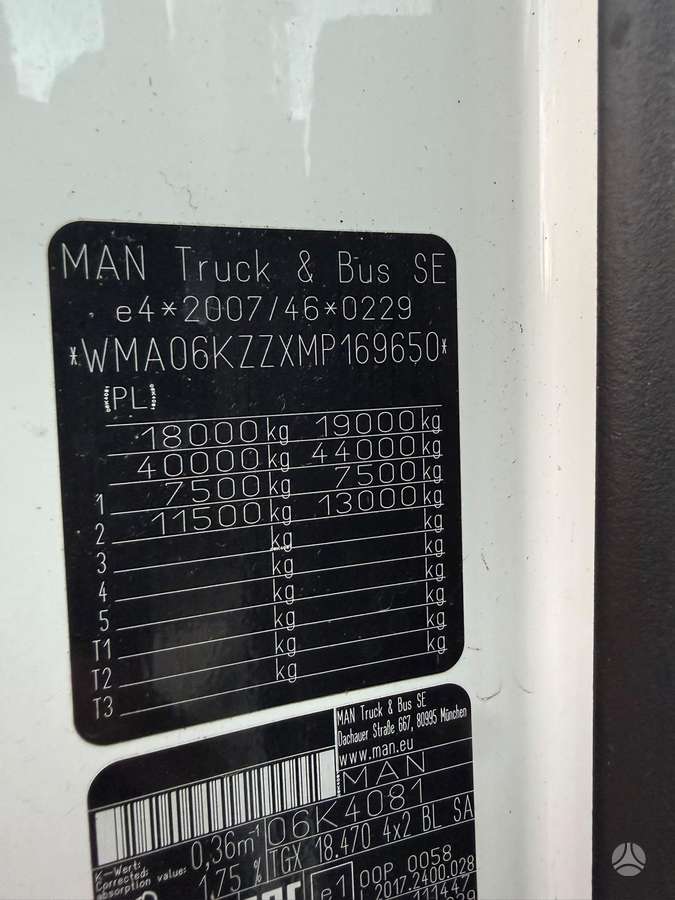 MAN TGX18.470, double sleeper