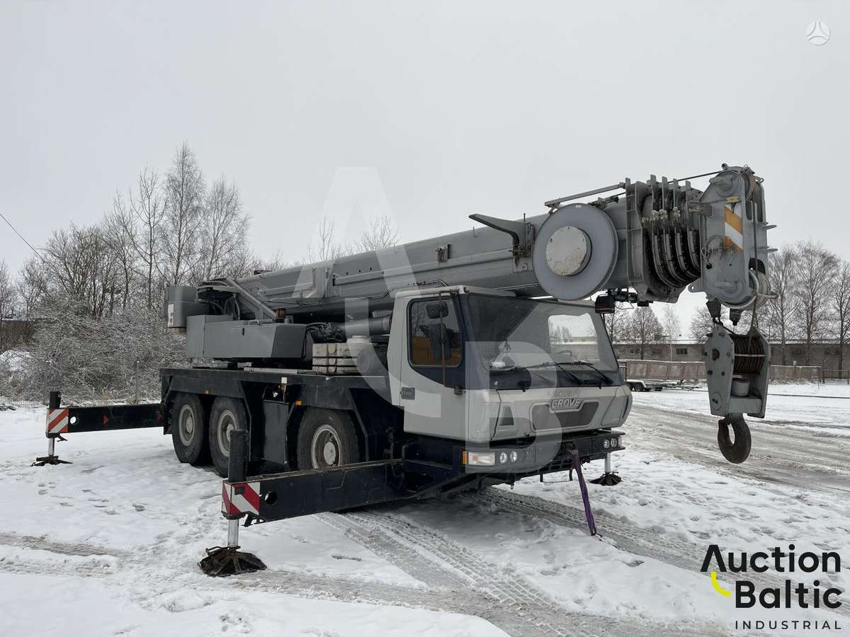 Grove GMK 3055, краны