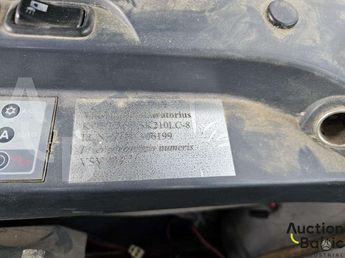 Kobelco SK 210 LC-8, краны