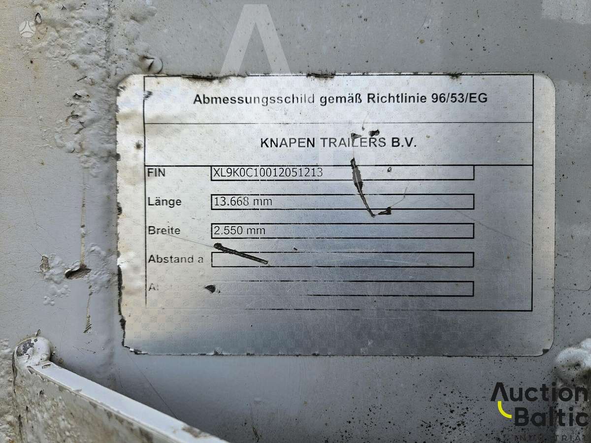 Knapen K 100, with moving floor