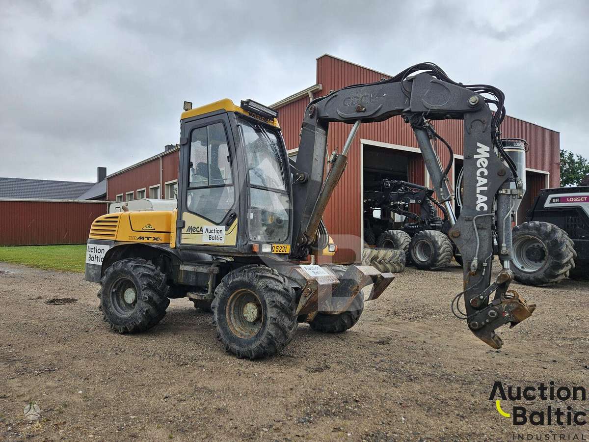 Mecalac 12 M TX, ekskavatori
