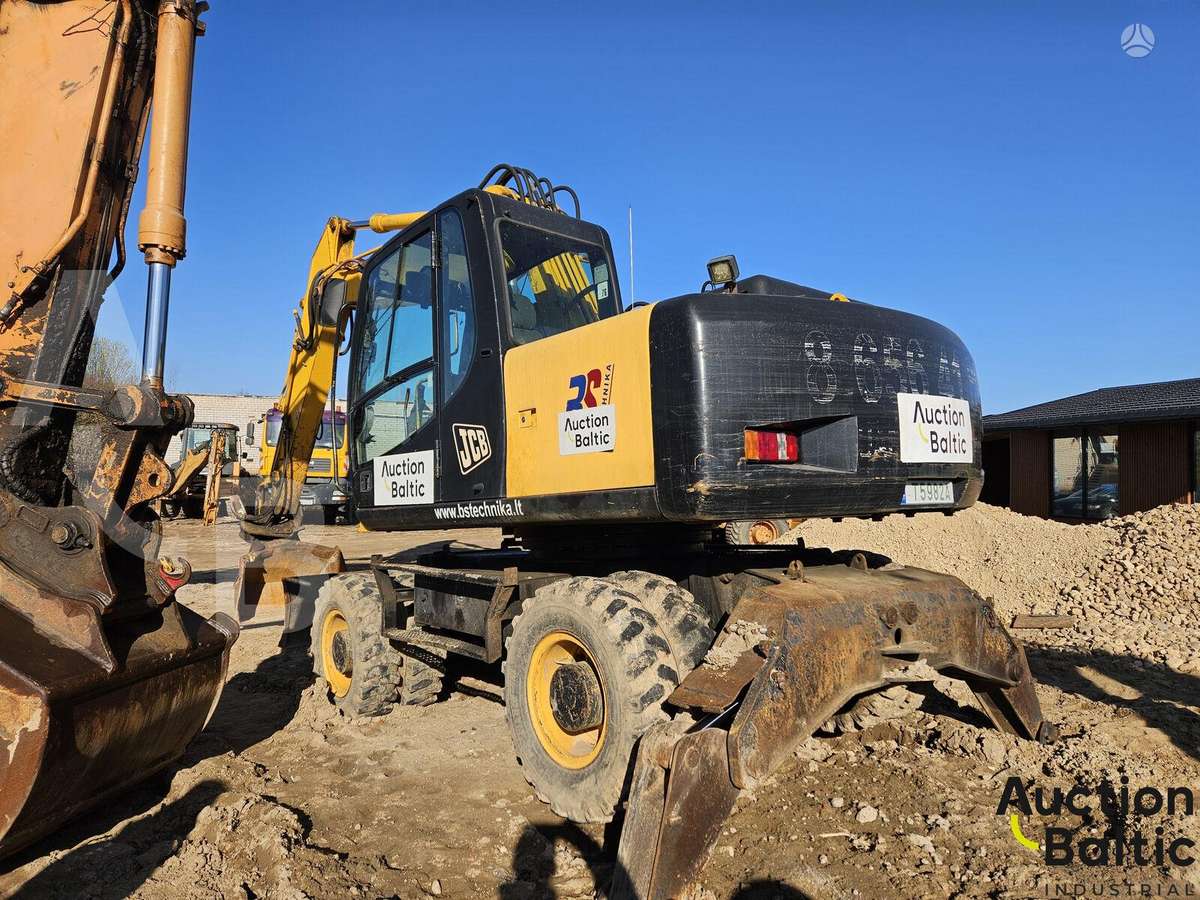 JCB JS 160 W, ekskavatoriai