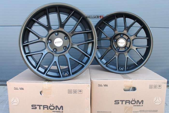 STROM STR2 Satin Black DeepConcave, легкосплавные , R18