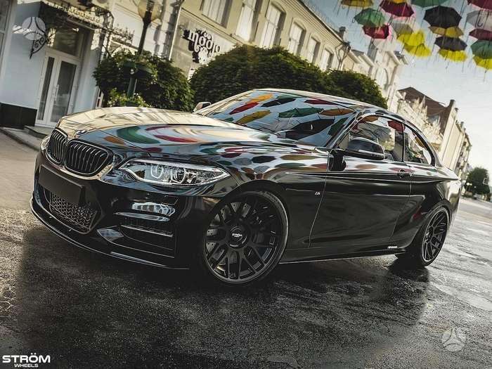 STROM STR2 Satin Black DeepConcave, lengvojo lydinio, R18