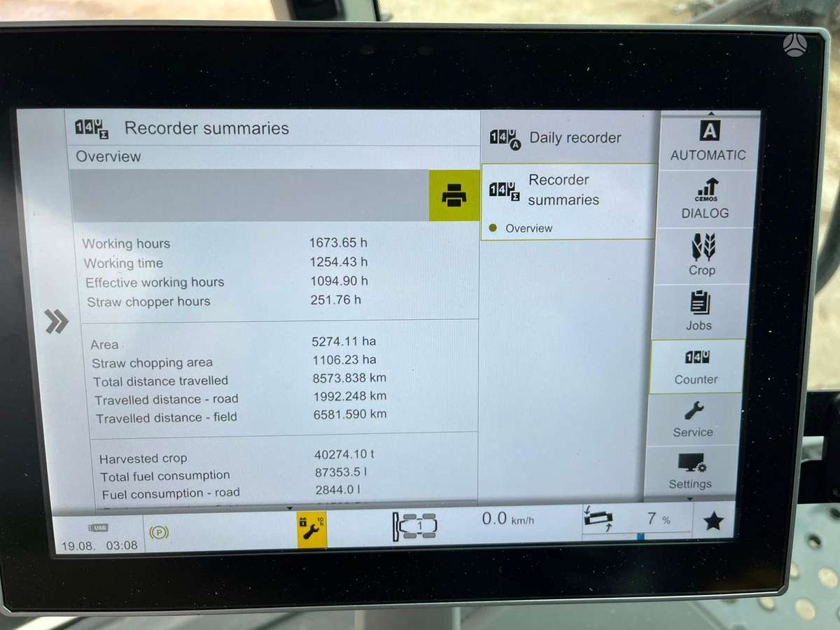 Claas Lexion 8800, комбайны