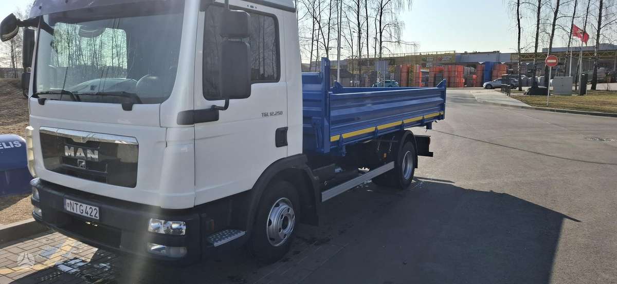 MAN 12.250, dumpers / tippers