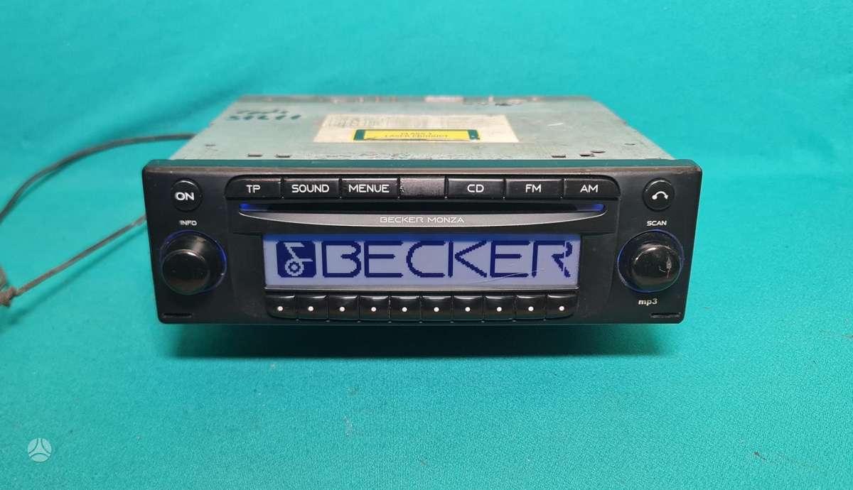 Becker Monza, cd / mp3 players