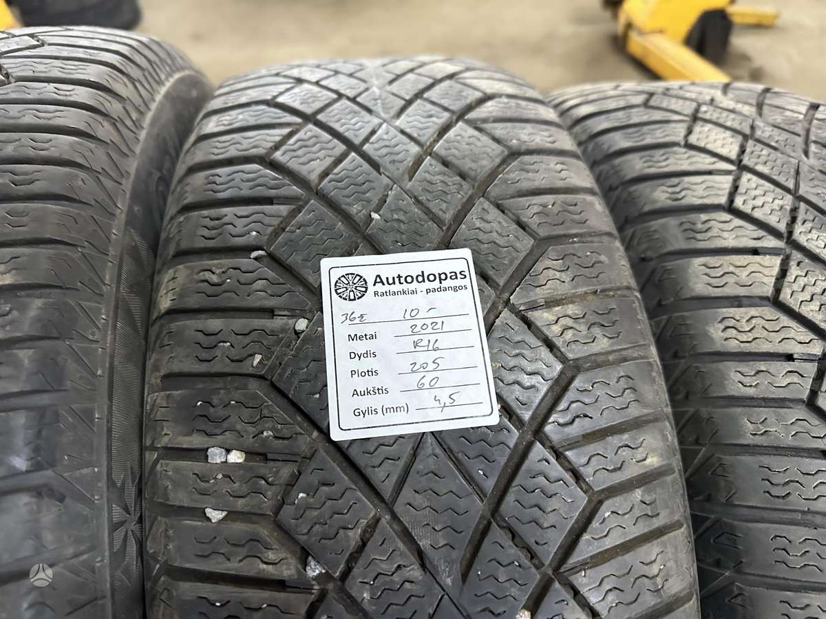 Continental, winter 205/60 R16