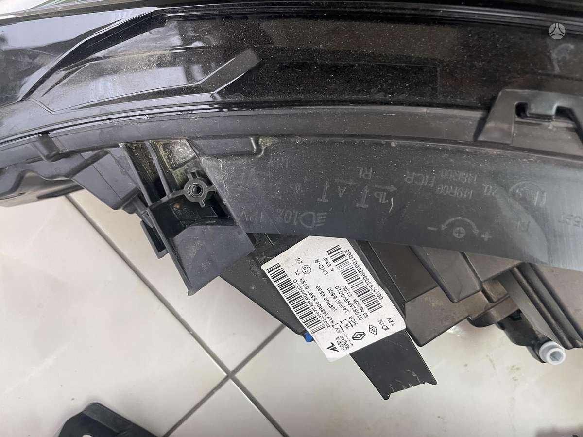 Renault Clio, 260103507r, lights