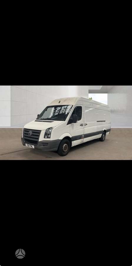Volkswagen Crafter, cargo vans
