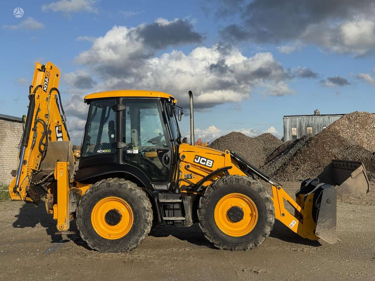 JCB 4 CX , quick coupler front & b, excavator loader