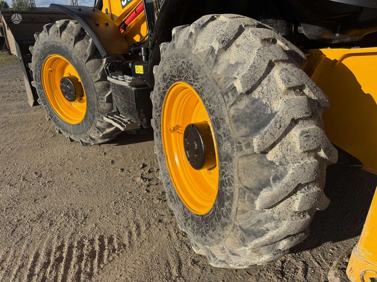 JCB 4 CX , quick coupler front & b, ekskavatoriniai krautuvai