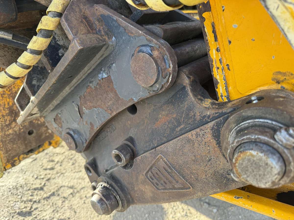JCB 4 CX , quick coupler front & b, ekskavatoriniai krautuvai