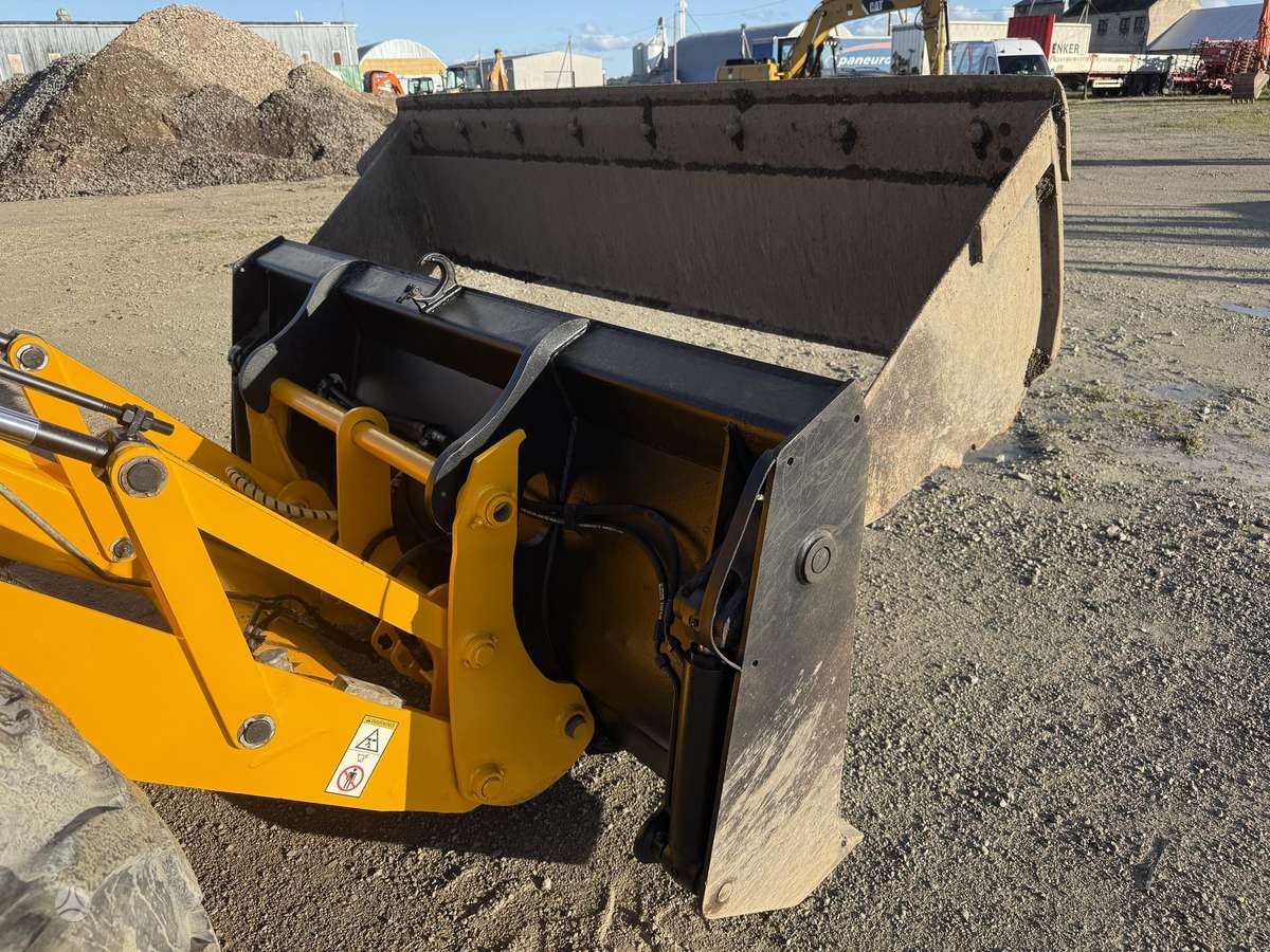 JCB 4 CX , quick coupler front & b, ekskavatoriniai krautuvai