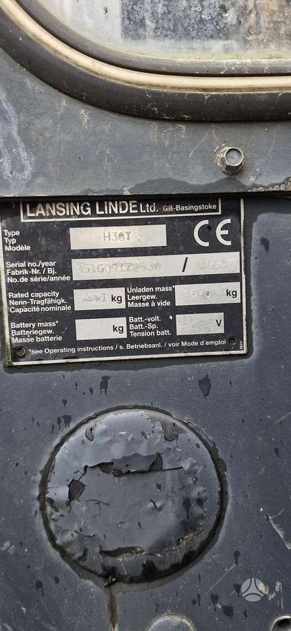 Linde H 30 T, forklifts