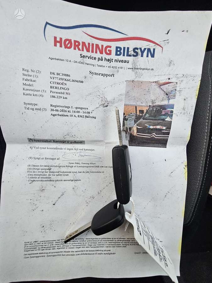 Citroen Berlingo, 1.6 l., Минивэн