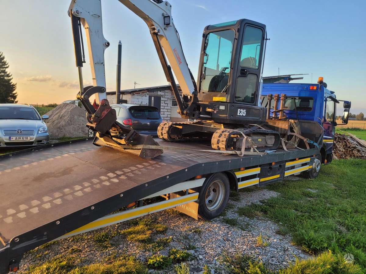Bobcat E-35, мини-экскаваторы
