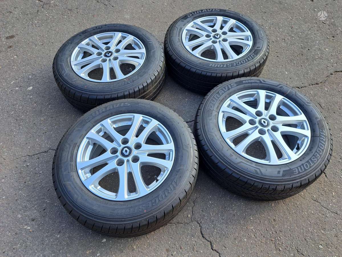 Renault Trafic Nauji BRIDGESTONE, легкосплавные , R16