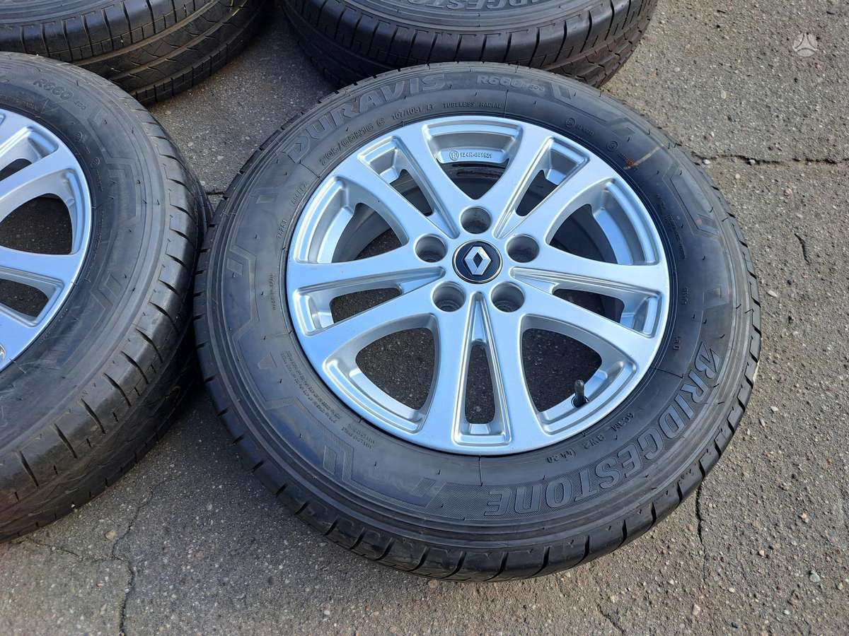 Renault Trafic Nauji BRIDGESTONE, легкосплавные , R16