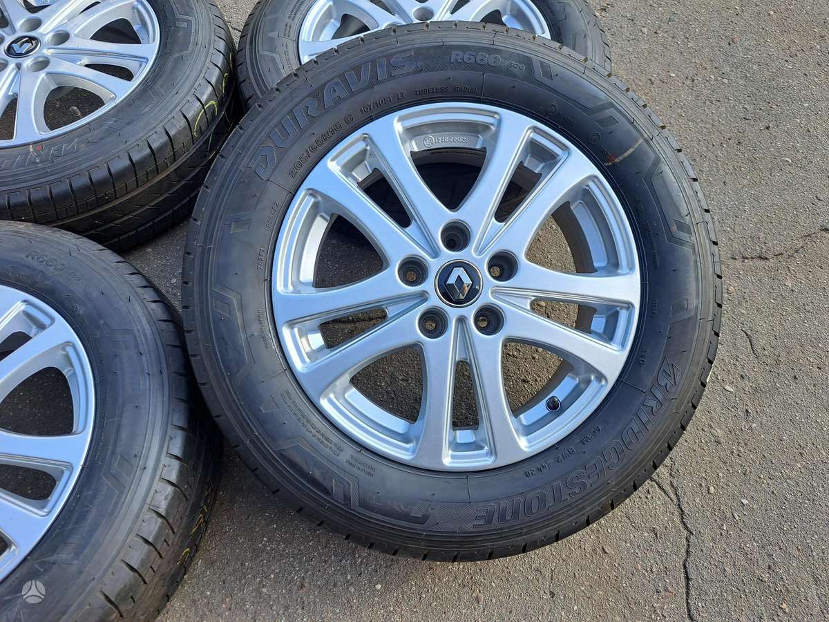 Renault Trafic Nauji BRIDGESTONE, легкосплавные , R16