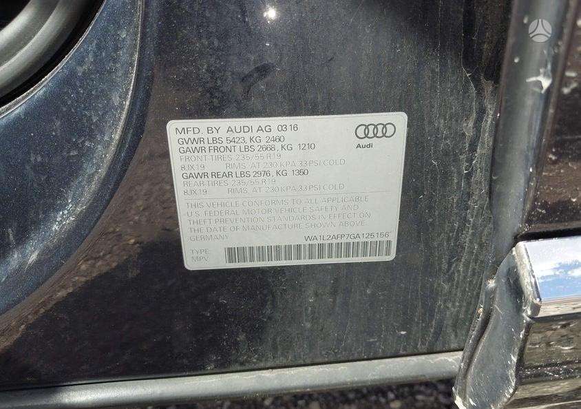 Audi Q5, 2.0 l., off-road / crossover