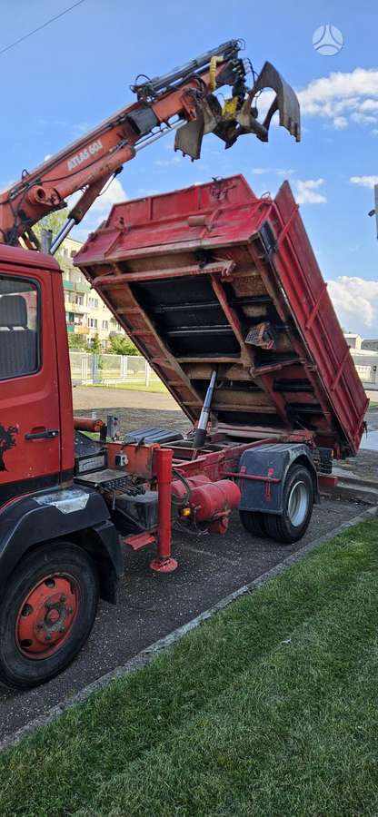 Mercedes-Benz 814, dumpers with crane