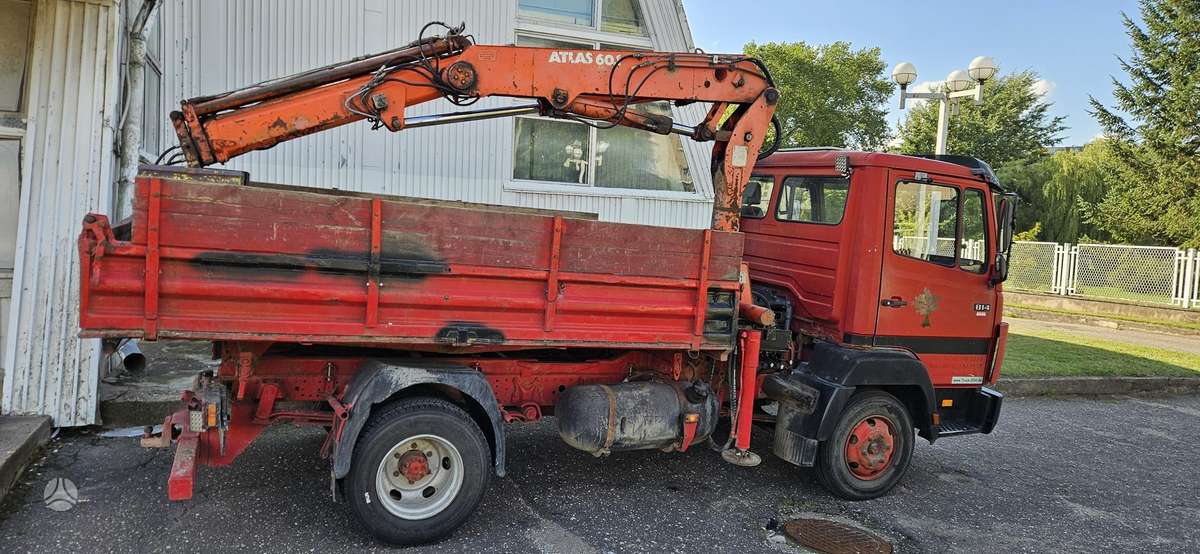 Mercedes-Benz 814, dumpers with crane