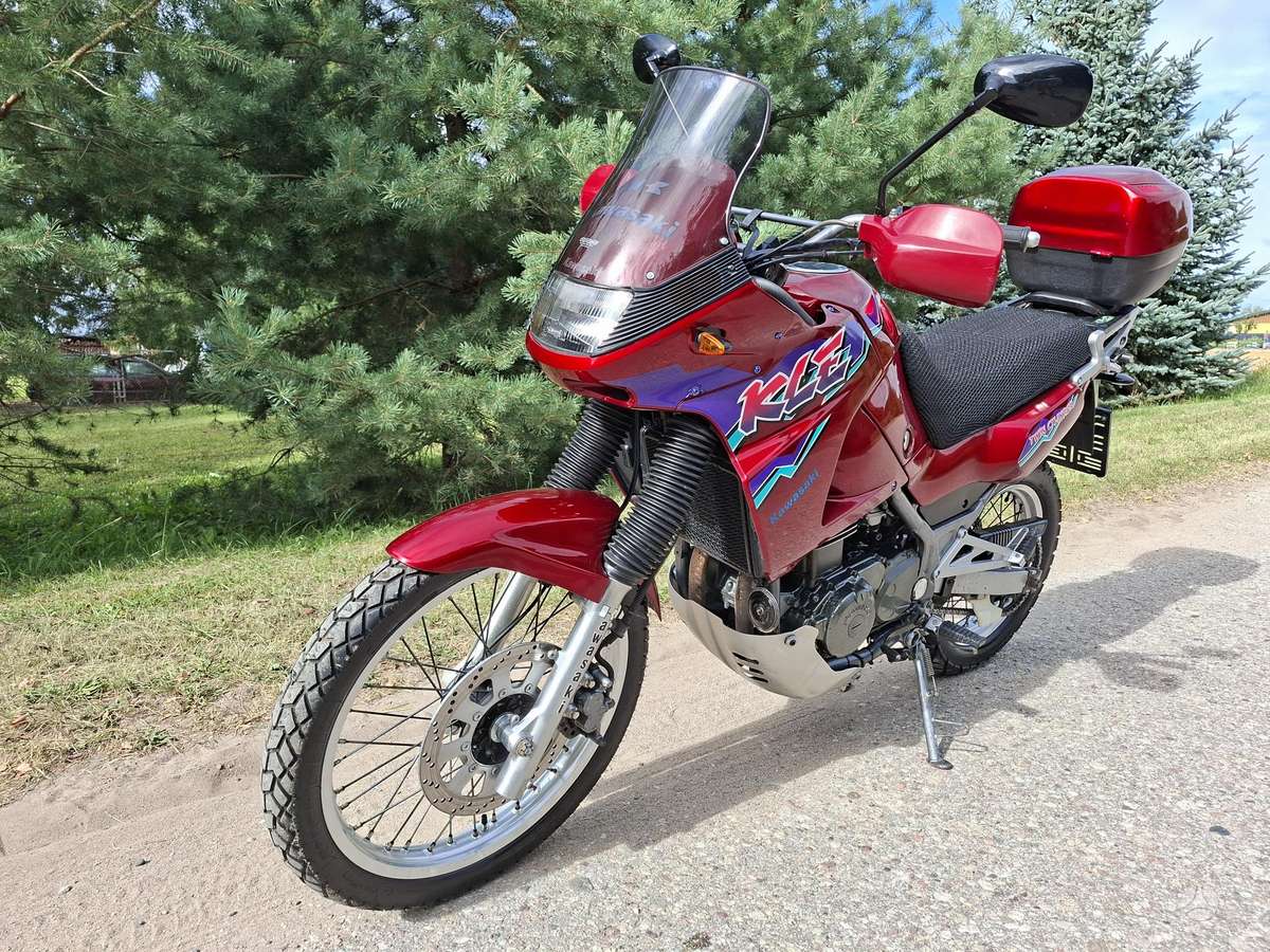 Kawasaki KLE 500cc, эндуро / adventure