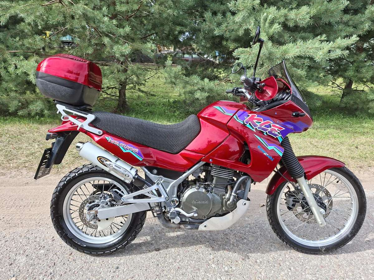 Kawasaki KLE 500cc, эндуро / adventure