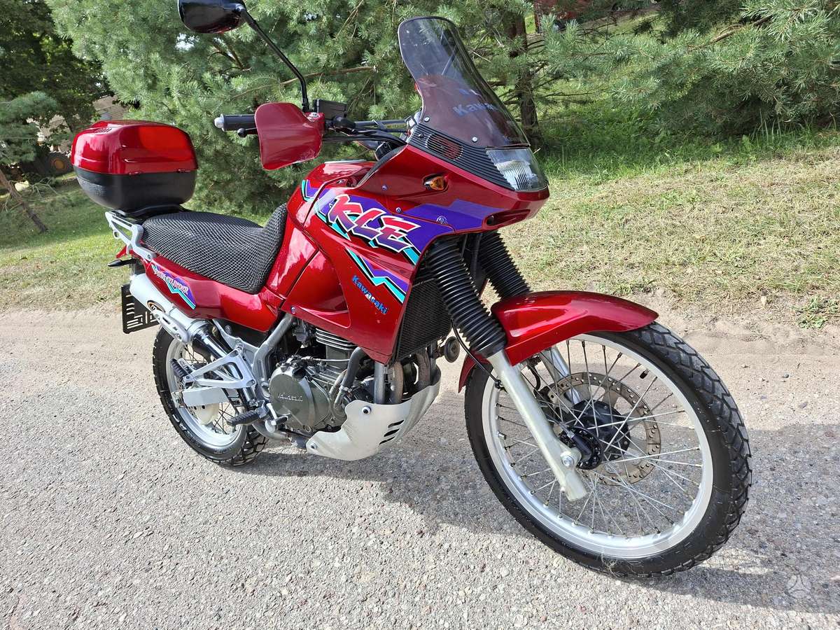 Kawasaki KLE 500cc, эндуро / adventure