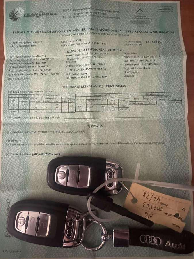 Audi A6, 2.8 l., Седан