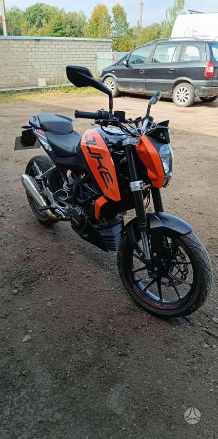 KTM Duke 125cc, street / classic