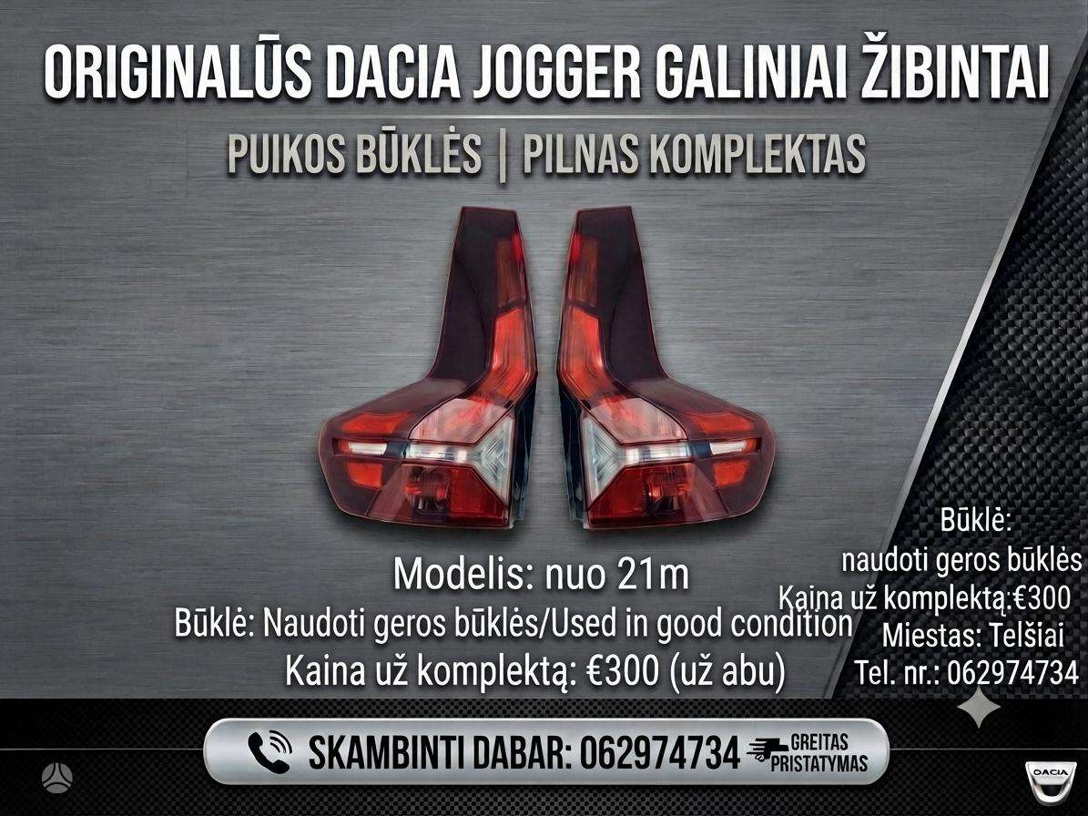 Dacia Jogger žibintai