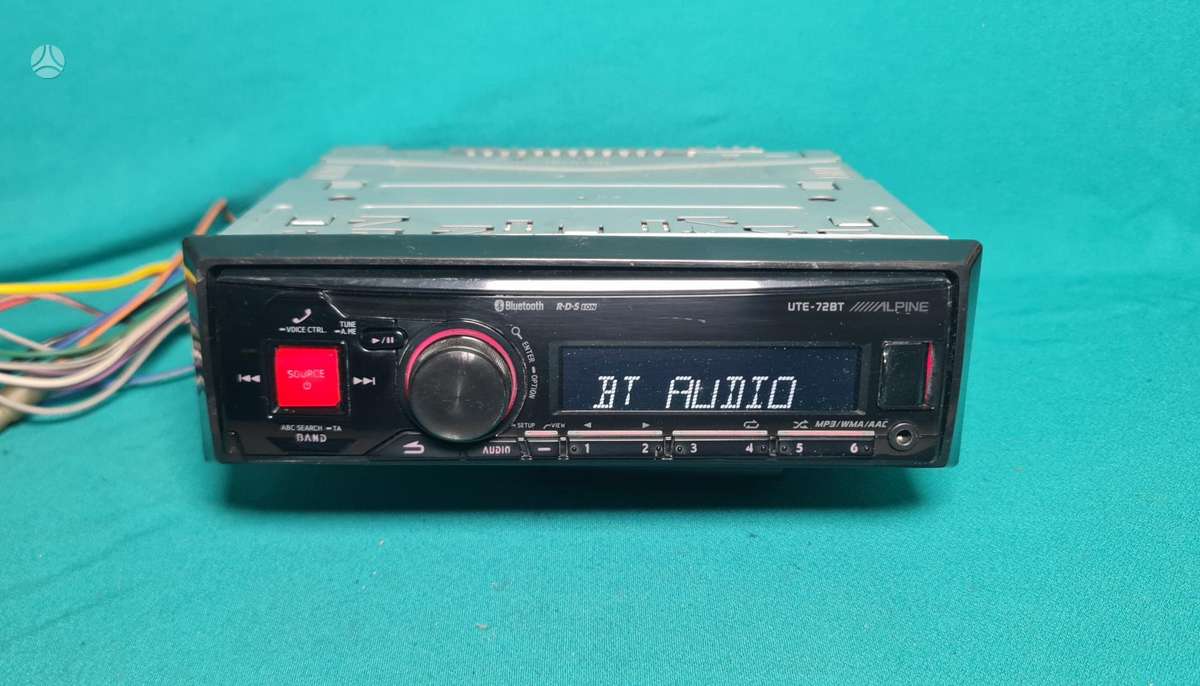 Alpine Ute-72bt aux USB Bluetooth, cd / mp3 players
