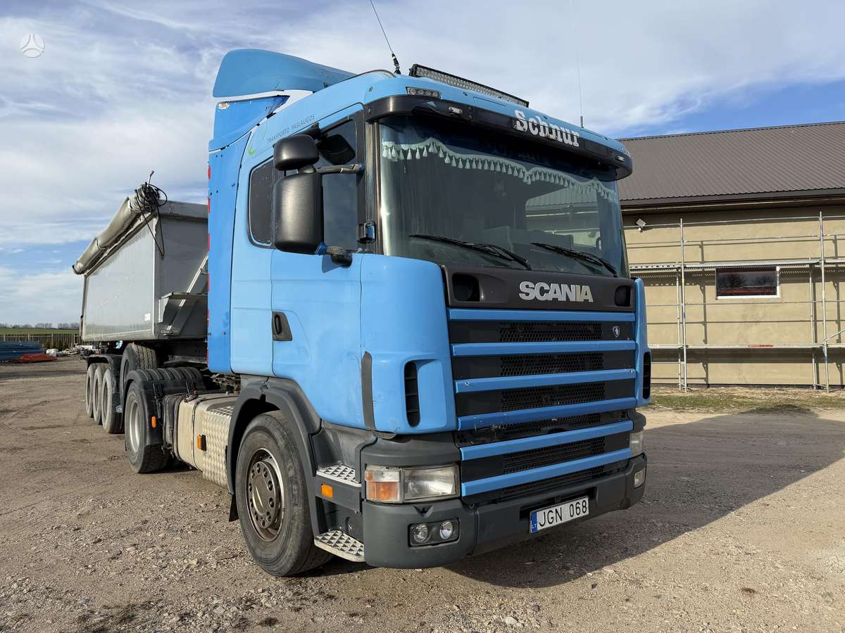 Scania 124, single sleeper