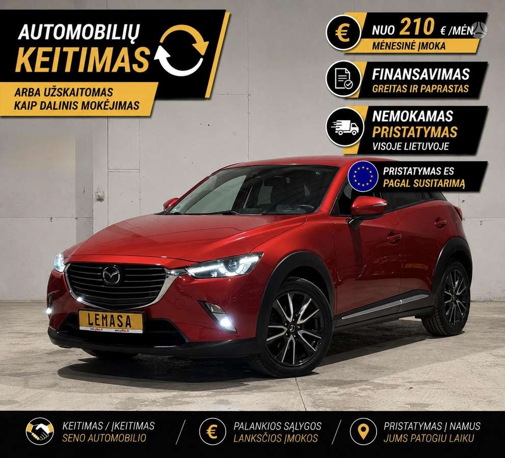 Mazda CX-3, 2.0 l., off-road / crossover