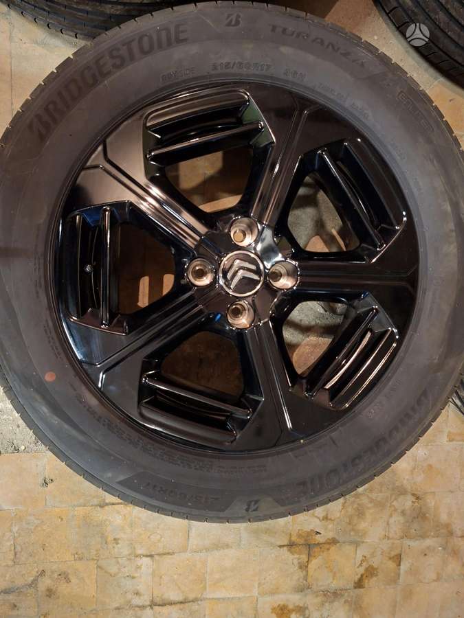 Citroen C4 9850025580, light alloy, R17