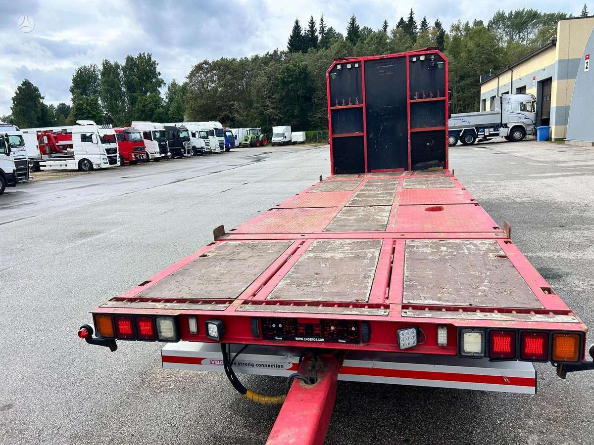 Scania R580, platformos