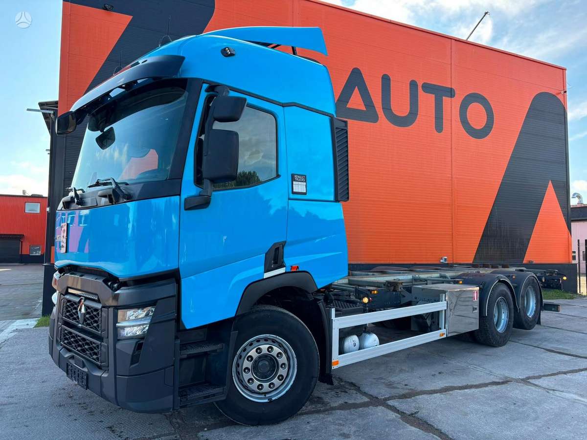 Renault T 520 6x2, контейнеровозы