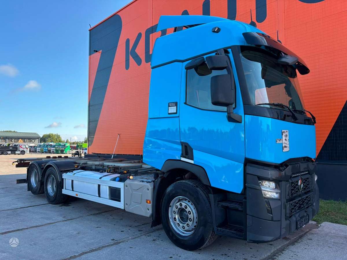 Renault T 520 6x2, контейнеровозы