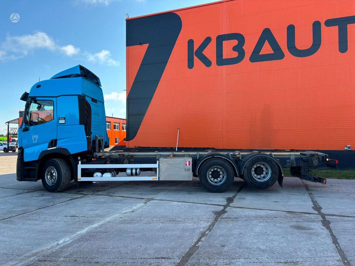 Renault T 520 6x2, container trucks