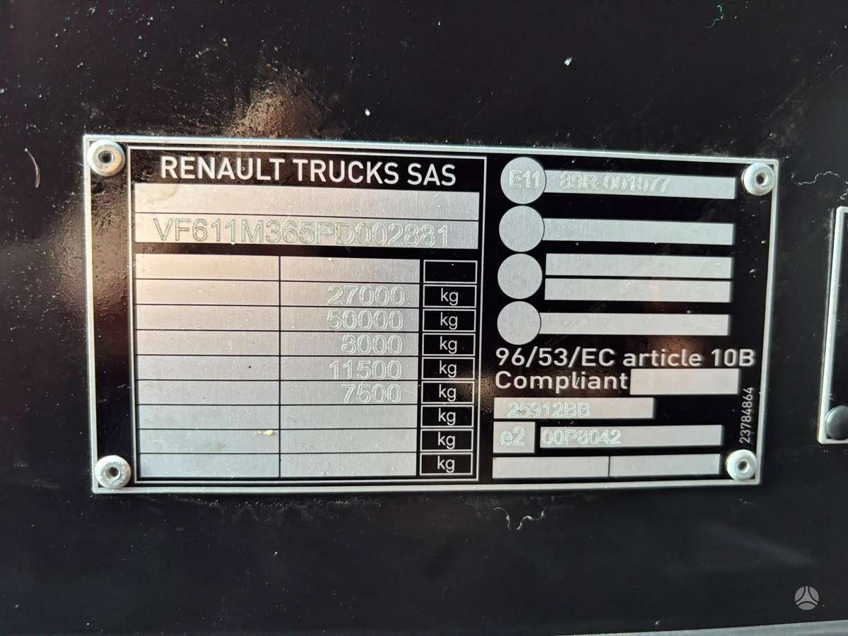Renault T 520 6x2, контейнеровозы