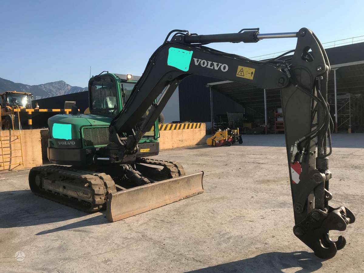 Volvo ECR88D, экскаваторы
