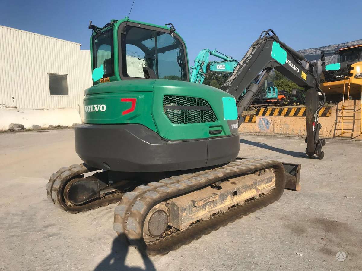 Volvo ECR88D, ekskavatoriai