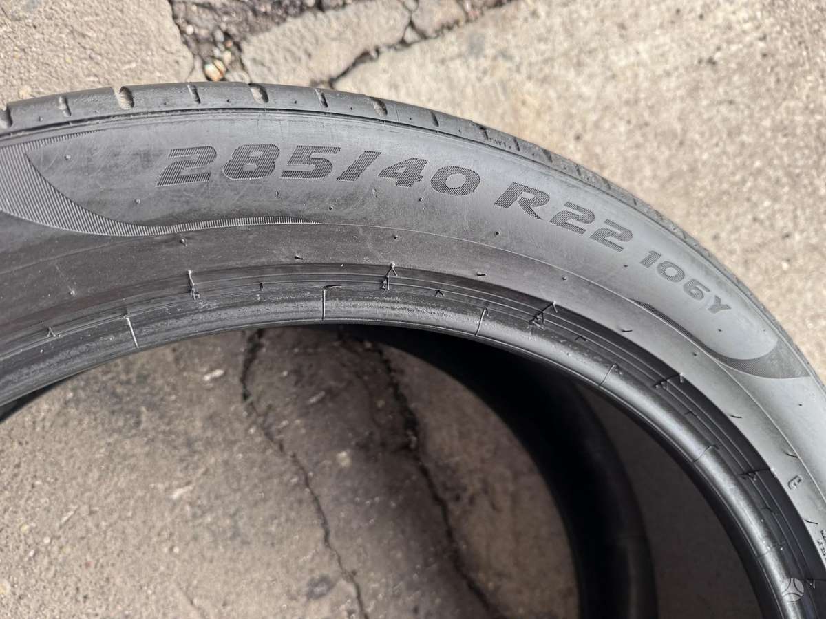 Pirelli P Zero, летние 285/40 R22