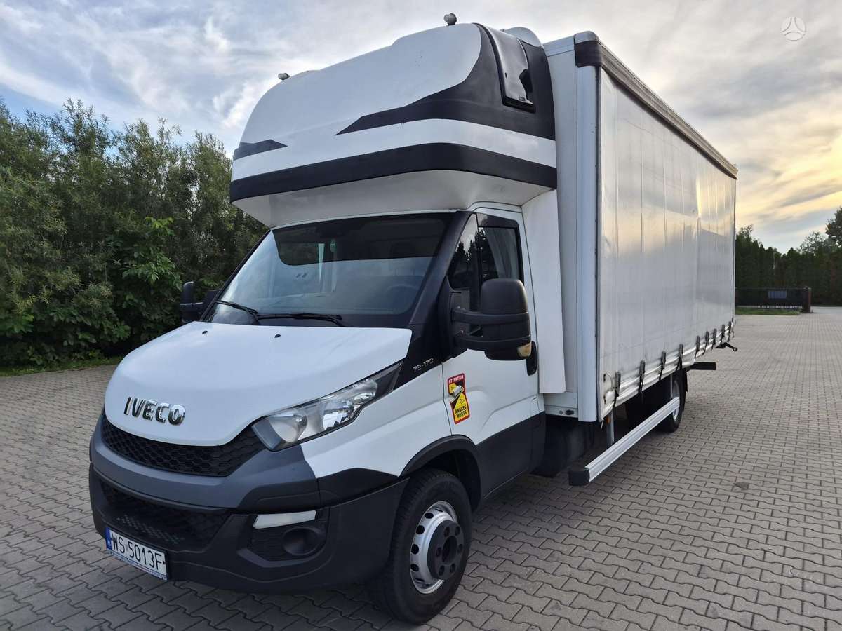 Iveco Daily, dropside with curtains