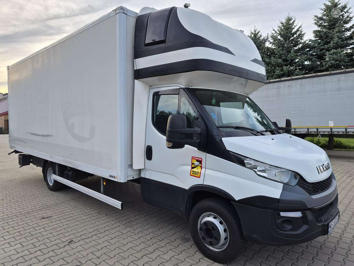 Iveco Daily, dropside with curtains