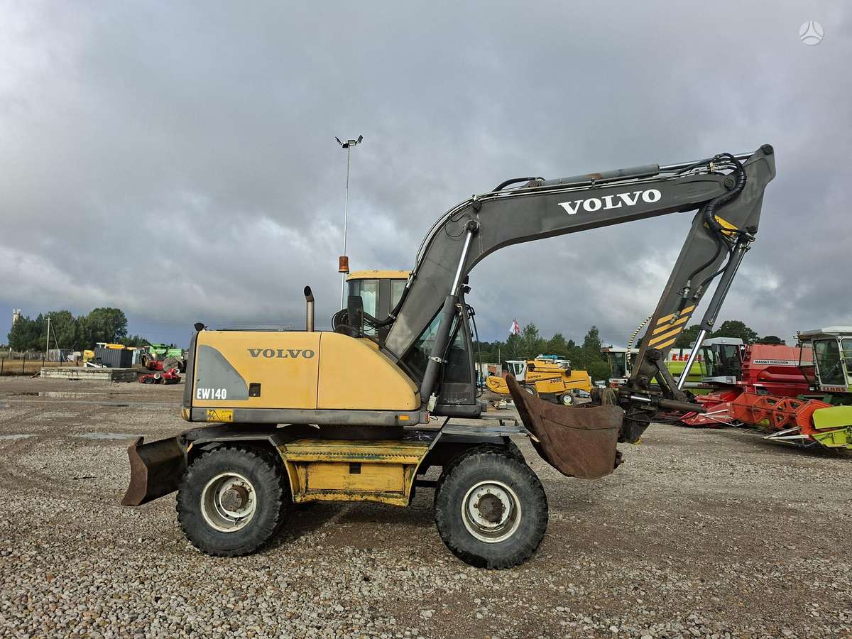 Volvo EW140, ekskavatoriai