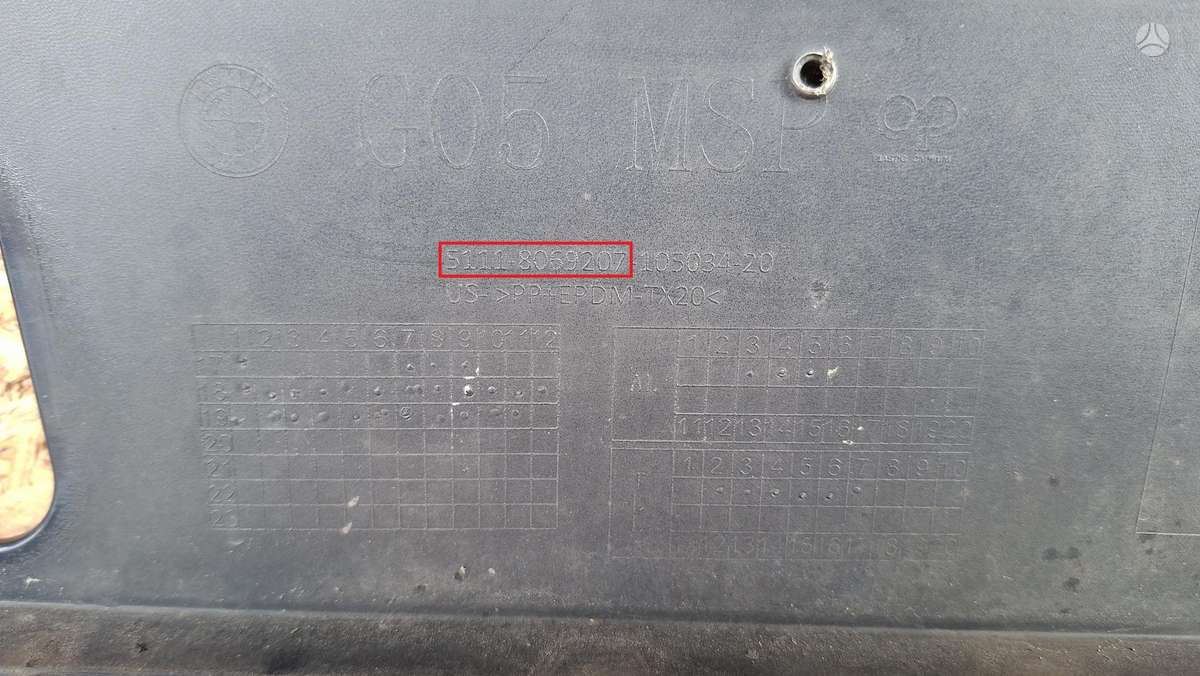 BMW X5, 51118069207, Cen31275