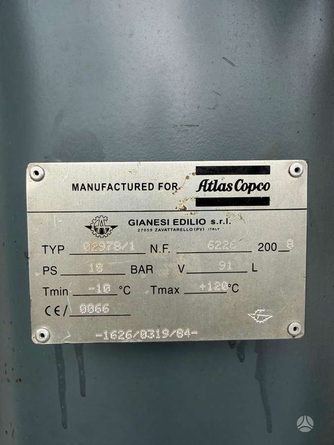 Atlas Copco XAHS347CD, kompresoriai